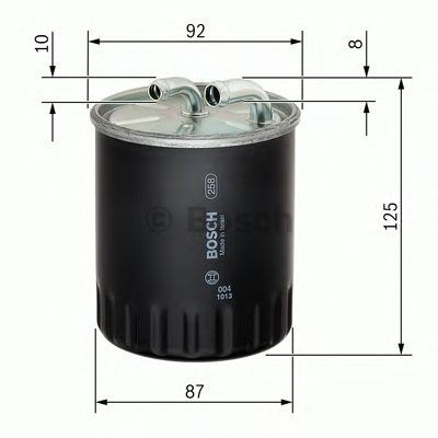 E: filtro de gasoil: filtros de gazolewsx F026402065