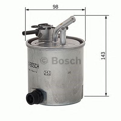 F026402849 BOSCH Топливный фильтр купить в Ирпень