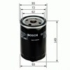 Filtro de óleo F026407004 BOSCH