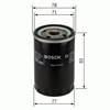 Filtro de óleo F026407017 BOSCH