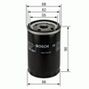 Filtro de óleo F026407077 BOSCH