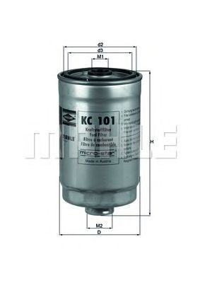 N4510 Caixa de filtro de combustível KC101