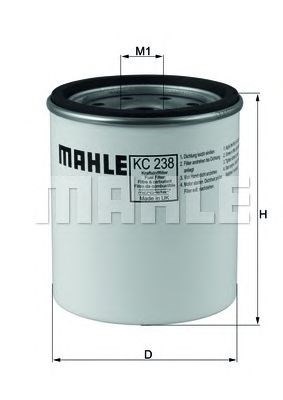 N4448 Caixa de filtro de combustível KC238D