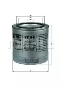 A120080 filtro combustível mazda 323 1.7d. 626 2.0d -87.e2200 2.2d 84- KC59