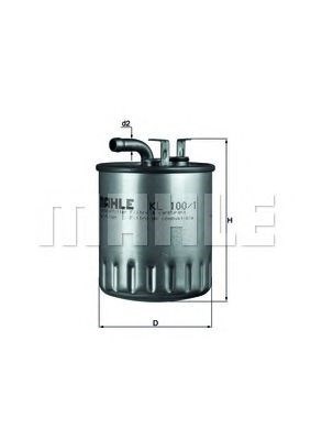 Filtro de combustível para mercedes-benz a, mercedes-benz vaneo KL1001