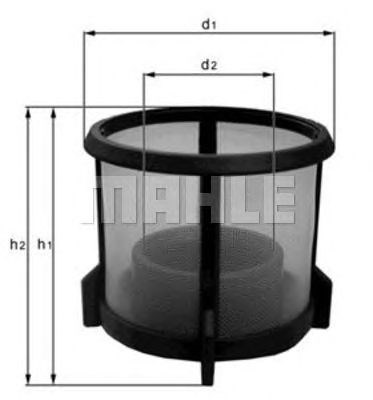 Filtros mahle KX72D1