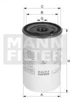 Filtro de ar LB111022 Mann-Filter