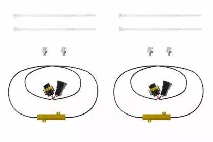 Instalação elétrica das luzes de nevoeiro dianteiras LEDCBCTRL103 Osram