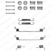 Kit de montagem das sapatas traseiras de tambor LY1061 DELPHI