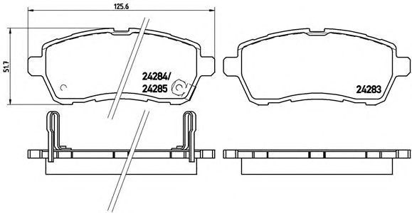 Daihatsu Matter Pickups 06- Sirion 05- Parte VI 08- Mazda 2 07- Subaru Justy IV 07- P16013