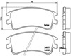 Sapatas do freio dianteiras de disco P49032 BREMBO