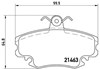 Sapatas do freio dianteiras de disco P68038 BREMBO