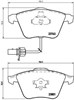 Sapatas do freio dianteiras de disco P85084 BREMBO