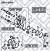 Guia superior de suporte traseiro Q0940009 Q-FIX