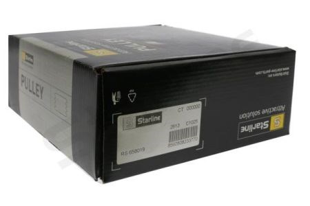 Polia de correia multinervurada com amortecedor dr RS658019