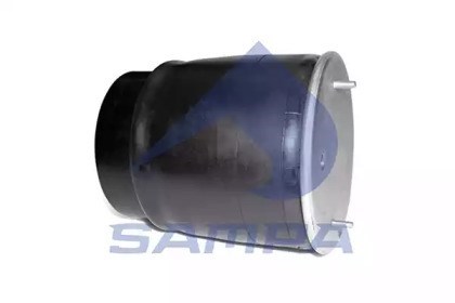 Coxim pneumático (suspensão de lâminas pneumática) do eixo SP554881KP Sampa Otomotiv‏