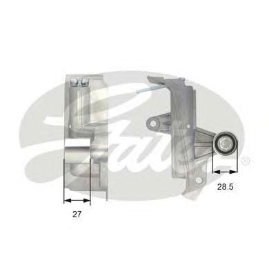 T43028 powergrip tensioner T43028