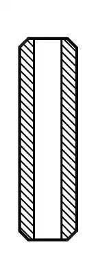 Guia de válvula de admissão VAG92166 AE