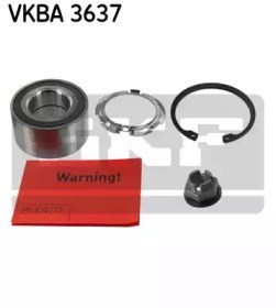 Kits de rodamientos de rueda VKBA3637