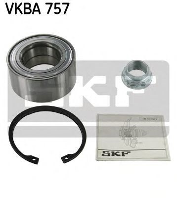 Kit rolamentos roda; motaqui VKBA757