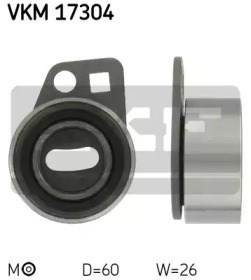 Conjunto tensionador - traseira VKM17304
