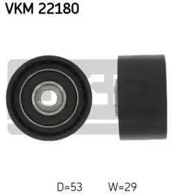 Correia de distribuição de rolos tensionadores VKM22180