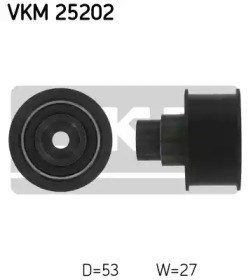 Correia de distribuição de rolos tensionadores VKM25202