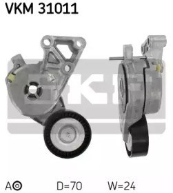 Tensor de correia auxiliar para Volkswagen Golf IV (1J1) (1997-2004) 1.6 16V AZD VKM31011