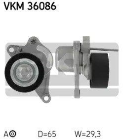 Correia auxiliar tensionadora para renault koleos i 2.0 dCi (hy0k) m9r830 VKM36086