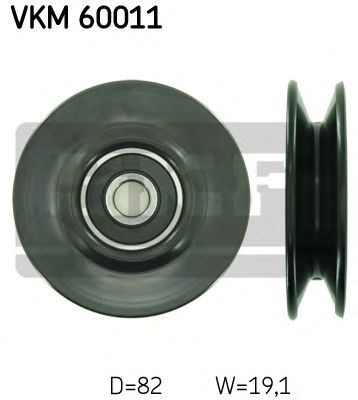 Rolo de reguladora de tensão da correia de transmissão VKM60011 SKF