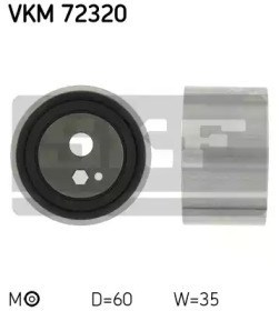 Correia de distribuição de rolos tensionadores VKM72320