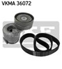 Correia dos conjuntos de transmissão, kit VKMA36072 SKF