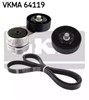 Correia dos conjuntos de transmissão, kit VKMA64119 SKF