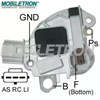 Relê-regulador do gerador (relê de carregamento) VRF156 MOBILETRON