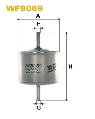 Filtro de combustivel-coopersfi WF8056