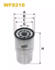 Suporte de filtro diesel para Toyota Yaris 1.4 D-4D (nlp10_) 1ND-TV WF8218