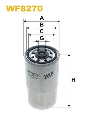 [*]filtro de combustível WF8270