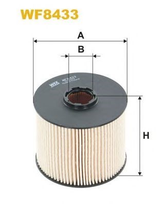 Cartucho filtrante-filtro WF8433