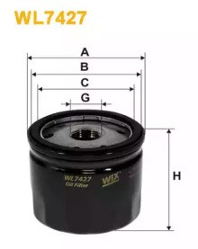 Elemento de filtro WL7427