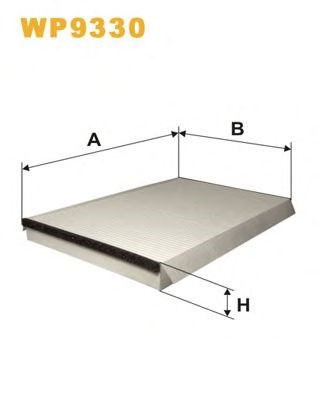 Filtro de salão WP9330 WIX