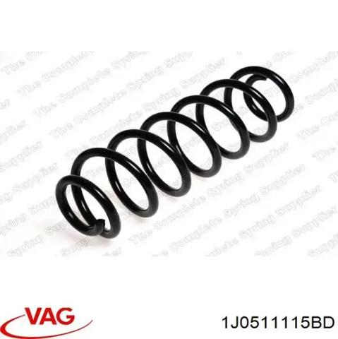 Пружина подвески задняя 1J0511115BD VAG