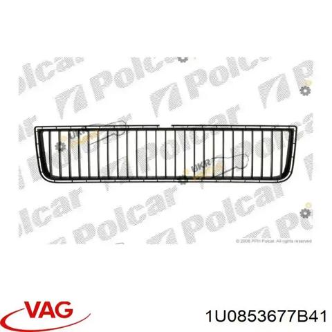 Решетка на бампер 1U0853677B41 VAG