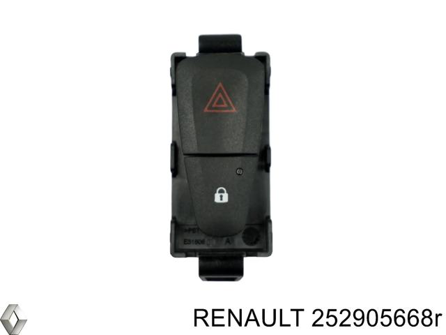 Кнопка включения аварийного сигнала 252905668R RENAULT