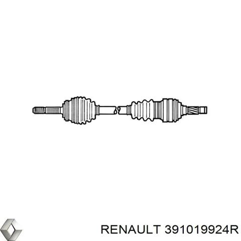 Полуось передняя левая 391019924R RENAULT