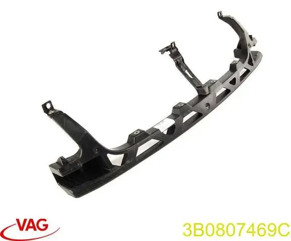 Кронштейн бампера переднего, центральный 3B0807469C VAG