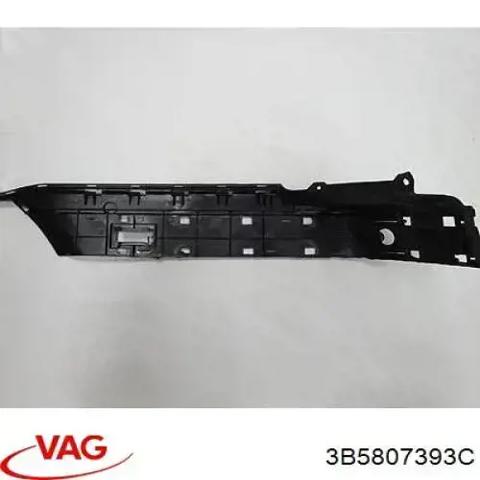 Кронштейн бампера заднего, левый 3B5807393C VAG