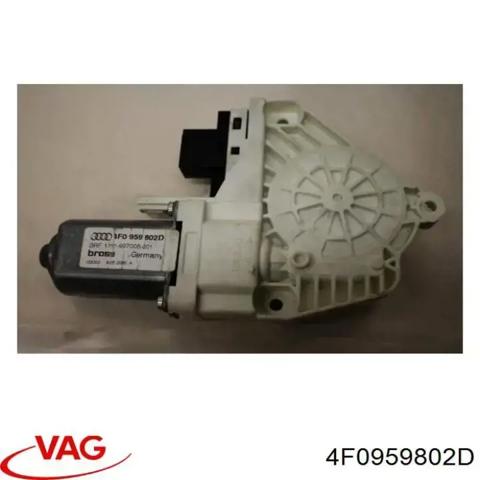 Мотор стеклоподъемника двери передней, правой 4F0959802D VAG