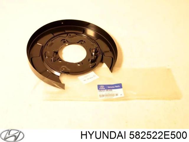 HYUNDAI 582522E500 Диск опорный заднего тормозного барабана правый в наличии Николаев