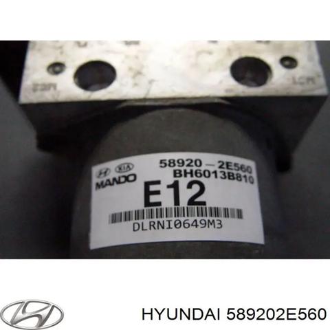 Блок ABS гидравлический 589202E560 HYUNDAI