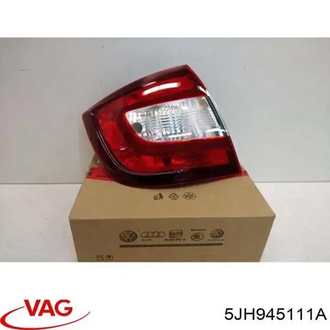 Фонарь заднего бампера, левый 5JH945111A VAG